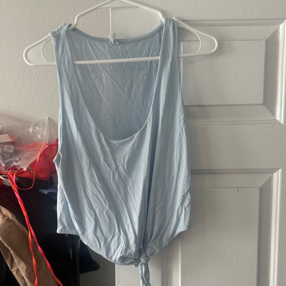 Me to We Sky Blue Tank Top